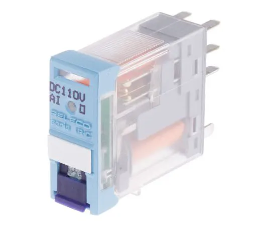 63-7636-36　RelecoC12 DPDT Non-Latching Relay PCB Mount, 110V dc Coil, 15A　C12A21X110D