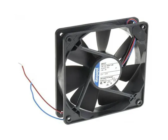 63-7557-82　ebm-papst 4400F Series Axial Fan, 119 x 119 x 25mm, 170m³/h, 5.3W, 12 V dc　4412F