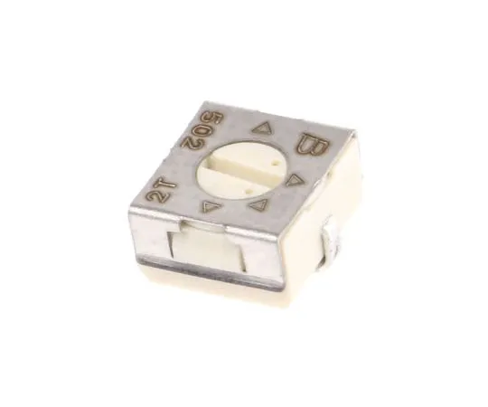 63-7698-69　5kΩ SMD Trimmer Potentiometer 0.25W Top Adjust Bourns 3314 Series　3314J-1-502E