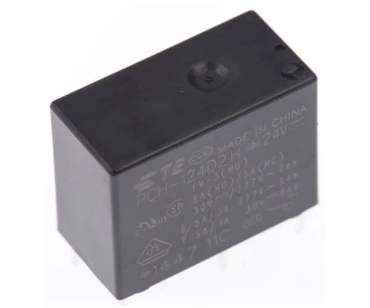63-7615-07　TE Connectivity SPDT Non-Latching Relay PCB Mount, 24V dc Coil, 10A　PCH-124D2H