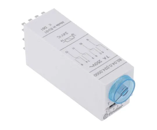 63-7551-94　Finder Interval, ON Delay, Pulse Delay, Symmetrical Flash Multi Function Timer Relay, 14-Pin Connector, 0.05 →　85.04.0.024.0000