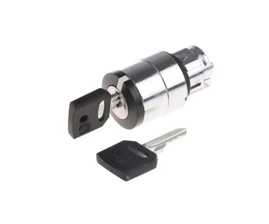 63-7631-73　Schneider Electric Harmony XB4 3 Position Key Switch Head Spring Return Right to Centre　ZB4BG08