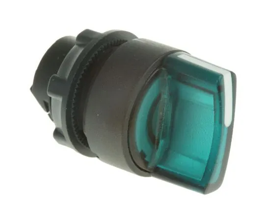 63-7632-07　Schneider Electric Harmony XB5 2 Position Selector Switch Head Standard Handle Green Latching　ZB5AK1233