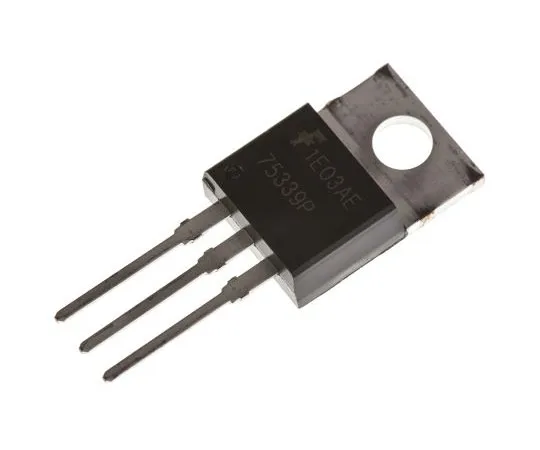 63-7670-43　HUF75339P3 N-Channel MOSFET, 75 A, 55 V UltraFET, 3-Pin TO-220AB ON Semiconductor　HUF75339P3