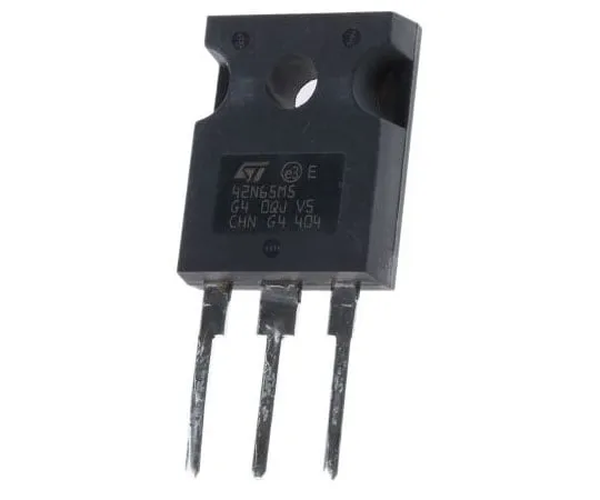 63-7694-23　STW42N65M5 N-Channel MOSFET, 33 A, 650 V MDmesh M5, 3-Pin TO-247 STMicroelectronics　STW42N65M5