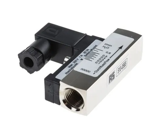 63-7598-82　RS PRO Piston Inline Flow Switch, 0.1 L/min → 0.6 L/min　510-0565