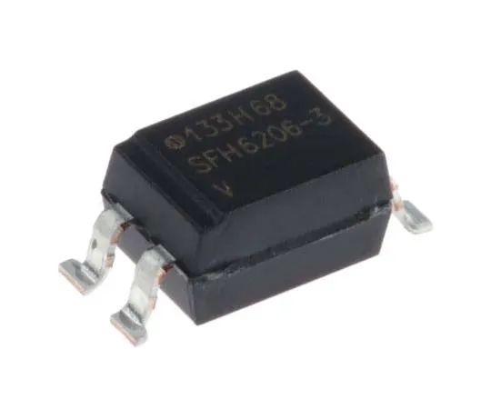 63-7733-83　Vishay, SFH6206-3T AC Input Transistor Output Optocoupler, Surface Mount, 4-Pin SMD　SFH6206-3T