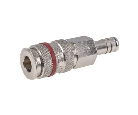 63-7662-27　RS PRO Pneumatic Quick Connect Coupling Brass 10mm Hose Barb　667-1724