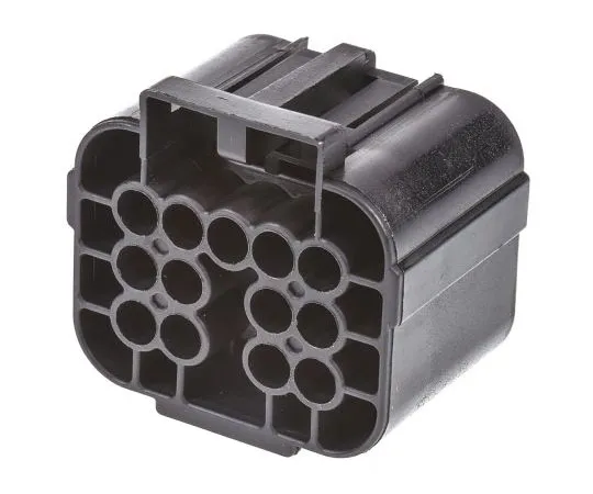63-7682-60　TE Connectivity Econoseal III 070 Female Connector Housing, 4.8mm Pitch, 13 Way, 3 Row　344263-1