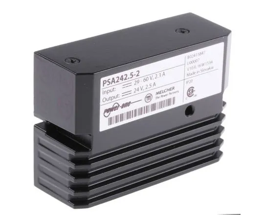 63-7562-88　BEL POWER SOLUTIONS INC Switching Regulator, 29 → 60V dc Input, 24V dc Output, 2.5A　PSA242.5-2G