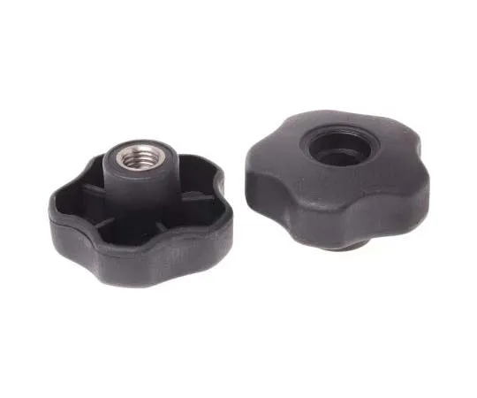 63-7715-20　RS PRO Black Thermoplastic Knob, M12 x 18　702-7683