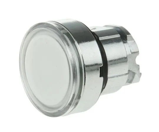 63-7631-79　Schneider Electric Harmony XB4 Series, White Push Button Head, Push Push, 22mm Cutout　ZB4BH013