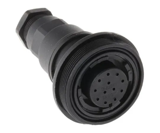 63-7587-52　Bulgin Standard Buccaneer Series In-line Connector, 12 contacts Plug　PX0795/S