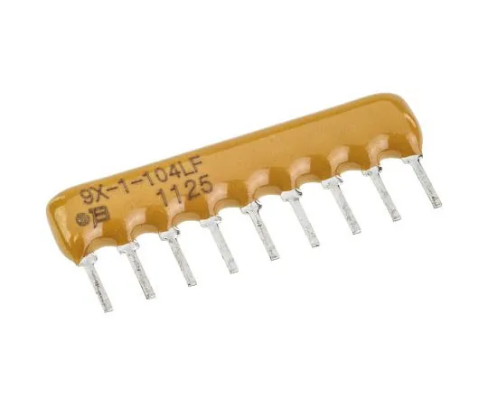 63-7609-46　Bourns Bussed Resistor Network 100kΩ ±2% 8 Resistors, 1.13W Total, SIP package 4600X Through Hole　4609X-101-104LF