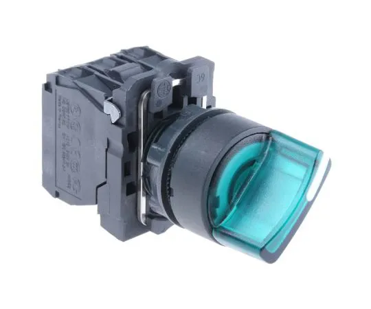 63-7632-92　Schneider Electric 2 Position 90° Rotary Switch, 600 V ac/dc, 6 A ac, 550 mA dc, Handle, Stay Put Actuator　XB5AK123M5