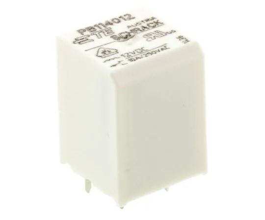63-7571-70　TE ConnectivityPB SPDT Non-Latching Relay PCB Mount, 12V dc Coil, 10A　PB114012
