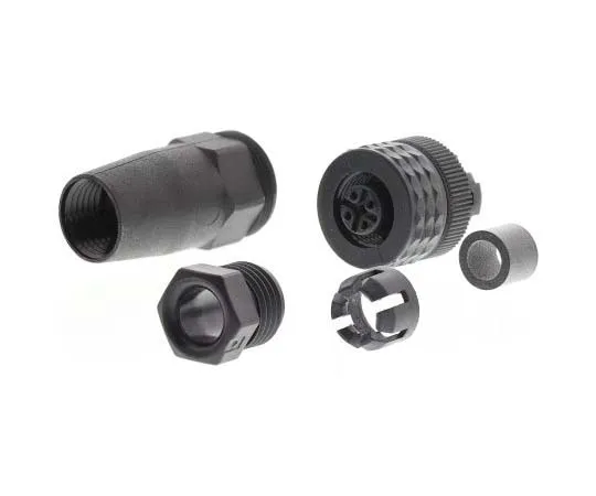 63-7704-76　Telemecanique Sensors M12 4-Pin Female Connector for *** with OsiSense XX Series　XZCC12FDP40B