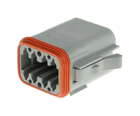 63-7705-41　Amphenol AT Series, 8 Way Cable Mount Plug Power Connector　AT06-08SA