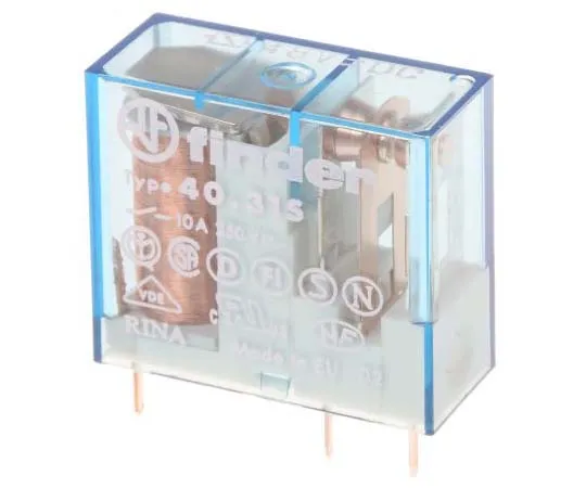 63-7730-44　Finder40 Series SPDT Non-Latching Relay PCB Mount, 48V dc Coil, 10A　40.31.7.048.0000