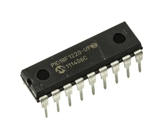 63-7563-56　Microchip PIC18F1220-I/P, 8bit PIC Microcontroller, 40MHz, 4 kB, 256 B Flash, 18-Pin PDIP　PIC18F1220-I/P
