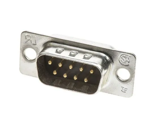 63-7582-51　TE Connectivity AMPLIMITE HD-20 Series Panel Mount, 9 Pin D-sub Connector Plug, Shell Size E, Solder　5-747904-2