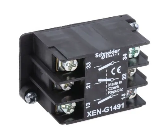 63-7633-10　Schneider Electric XAC, XACA, XACA9 Contact Block　XENG1491