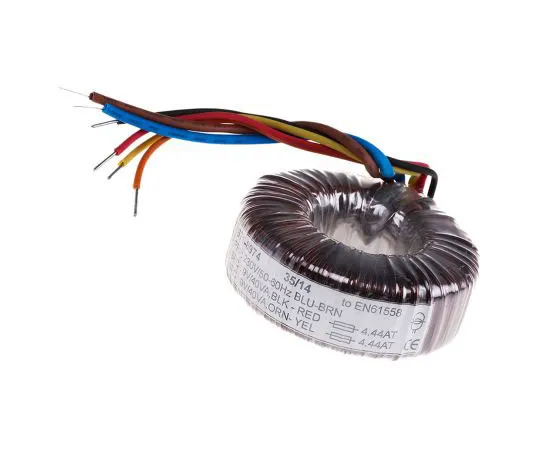 63-7670-67　2 Output Toroidal Transformer, 80VA, 2 x 9V ac　173-0185