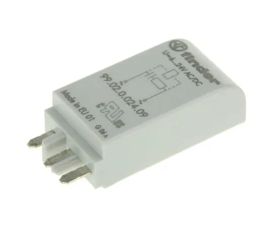 63-7646-24　Finder 24V ac/dc Plug In Interface Relay Module　99.02.0.024.09