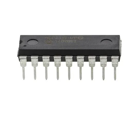 63-7647-96　Microchip MCP2515-I/P, CAN Controller 1Mbps CAN 2.0B, 18-Pin PDIP　MCP2515-I/P