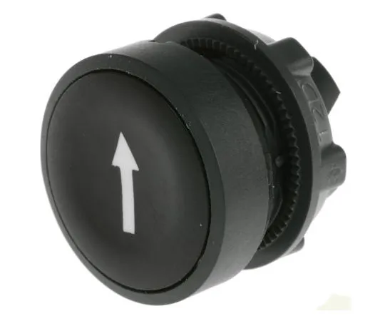 63-7632-02　Schneider Electric Harmony XB5 Series, Black Push Button Head, Spring Return, 22mm Cutout　ZB5AA335