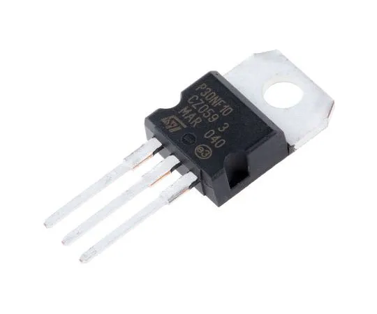 63-7579-55　STP30NF10 N-Channel MOSFET, 35 A, 100 V STripFET, 3-Pin TO-220 STMicroelectronics　STP30NF10