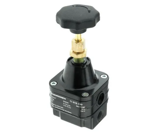 63-7616-46　Norgren Pneumatic Regulator 240L/min G 1/4, 0.4 → 10bar　11-818-110
