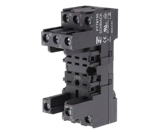 63-7601-37　Relay Socket for *** with PT3 Series 240V ac　PT78730 9-1415071-1