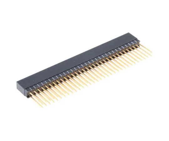 63-7686-27　HARWIN 2.54mm Pitch 64 Way 2 Row Straight PCB Socket, Through Hole, Solder Termination　M20-6103245