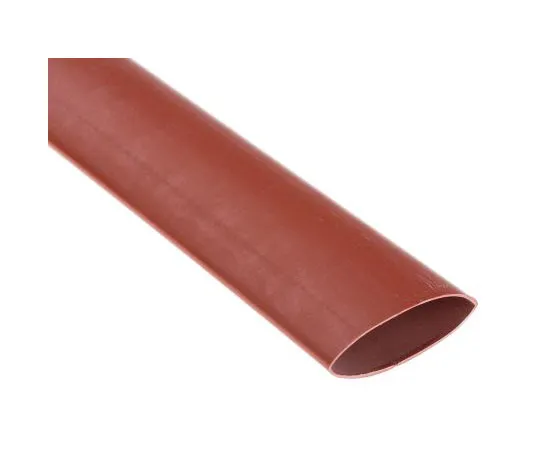 63-7619-24　RS Brown Halogen Free Heat Shrink Tubing 19.1mm Sleeve Dia. x 1.2m Length 2:1 Ratio　537-8106