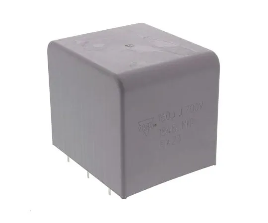 63-7689-48　Vishay 160μF Polypropylene Capacitor PP 700V dc ±5% Tolerance Through Hole MKP1848 Series　MKP1848716704Y5