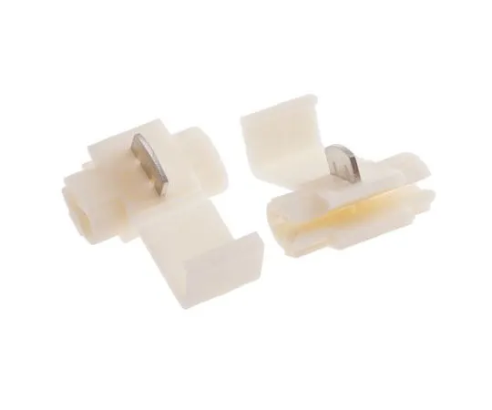 63-7600-38　RS PRO Tap Wire Splice Connector, White, Insulated 18 → 14 AWG　510-8755