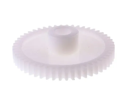 63-7607-70　RS PRO POM 50 Teeth Spur Gear, 50mm Pitch Diam. , 16mm Hub Diam. , 8mm Bore Diam.　521-7629