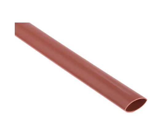 63-7619-21　RS Brown Halogen Free Heat Shrink Tubing 9.5mm Sleeve Dia. x 1.2m Length 2:1 Ratio　537-8061