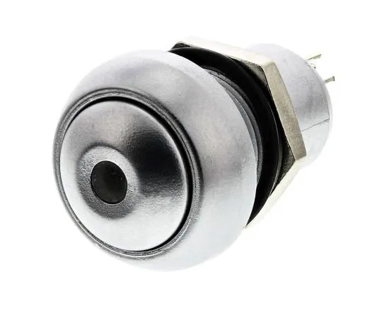 63-7699-01　APEM Single Pole Single Throw (SPST) Latching Red LED Push Button Switch, IP67, 12.9 (Dia.)mm, Panel Mount, 24V dc　IPR1SAD0LOS105