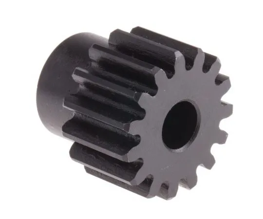 63-7606-99　RS PRO Steel 15 Teeth Spur Gear, 22.5mm Pitch Diam. , 18mm Hub Diam. , 8mm Bore Diam.　521-6402