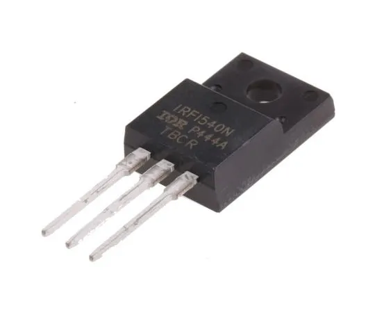 63-7622-70　IRFI540NPBF N-Channel MOSFET, 20 A, 100 V HEXFET, 3-Pin TO-220 Infineon　IRFI540NPBF