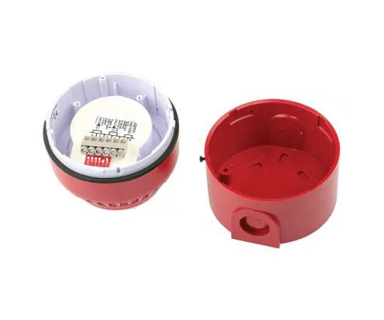 63-7613-31　RoLP Solista Sounder Beacon, Red LED, 9 → 28 V dc　ROLP/RL/R/D