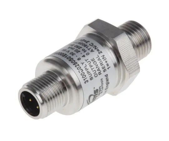 63-7555-74　Gems Sensors Gauge for Air Fluid, Hydraulic Fluid, Hydraulic Oil, Oil Pressure Sensor, 250bar Max Pressure Reading , 8　3100B0250S01E000