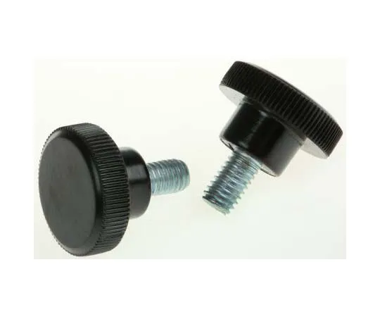 63-7714-79　RS PRO Black Duroplast Knob, M6 x 10　702-7544