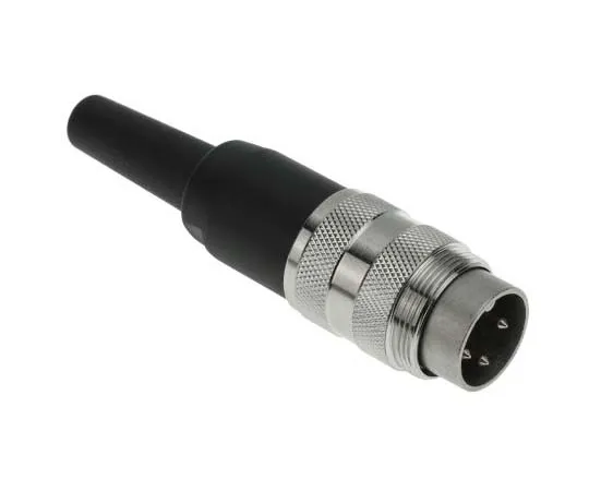 63-7705-10　Amphenol C 091 A Series, 3 Pole Din Plug Plug, 5A, 300 V ac　T3260-018