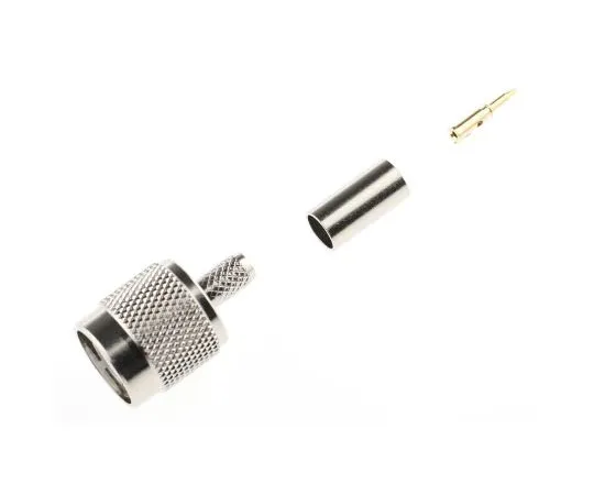 63-7627-39　RS Pro Straight 50Ω Cable Mount TNC Connector, Crimp Termination, RG58　546-5200