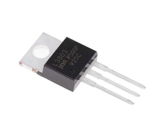 63-7622-20　IRL3803PBF N-Channel MOSFET, 140 A, 30 V LogicFET, 3-Pin TO-220AB Infineon　IRL3803PBF