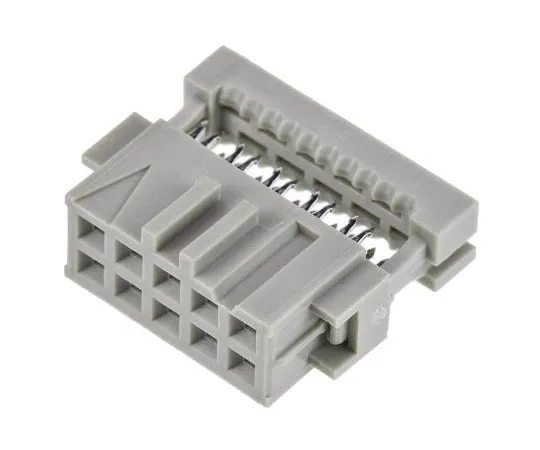 63-7684-75　TE Connectivity 10-Way IDC Connector Socket for Cable Mount, 2-Row　1-215911-0