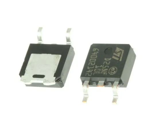 63-7694-15　STD25NF10LT4 N-Channel MOSFET, 25 A, 100 V STripFET II, 3-Pin DPAK STMicroelectronics　STD25NF10LT4